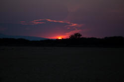 Sunrise in Howe, Idaho